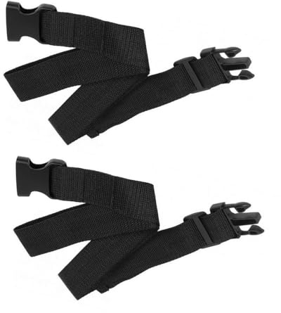 2 correas de seguridad para silla de ruedas de 62 pulgadas de largo, correa de hebilla ajustable para silla de ruedas y silla geriátrica, cinturón de sujeción para silla de ruedas y scooter de