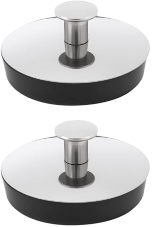 SG Store 2 Piezas Tapones de Drenaje de Goma de Tamaño Mediano de 4,2 X 2,2cm Aptos para Bañera Lavabo Y Cocina.