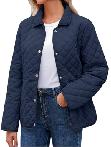 Genérico Chaquetas de Plumas Mujer, Cortos Parkas, Cazadoras Termico Chaquetones Trekking Acolchada Abrigos, Cuero Plumas Acolchado Calefactables Talla Grande Cazadora Calefactable Mujer, S