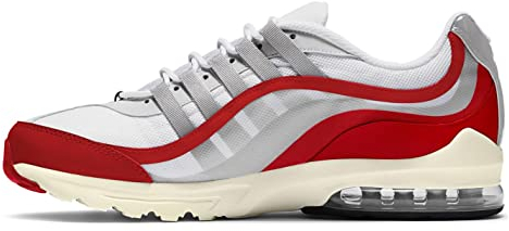 Nike Air Max Vg-R Herren Running Trainers Ck7583 Sneakers Schuhe (UK 9 US 10 EU 44, White University red 102)