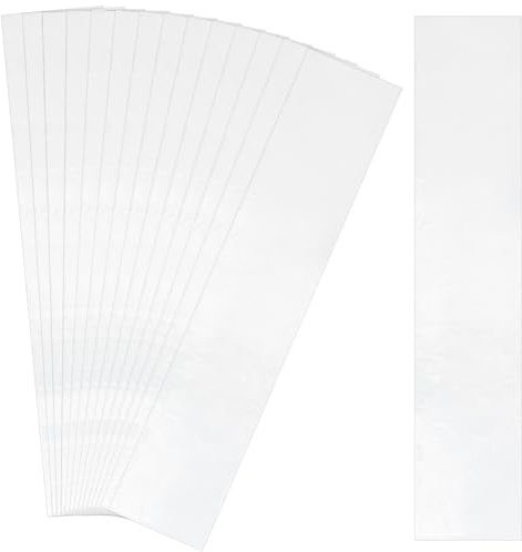 PH PandaHall 60pz ​Sacchetti Cellophane Trasparenti Sacchetti in Plastica 100x20cm, Bustine Trasparenti per Caramelle Biscotti Cioccolatini Non Sigillati