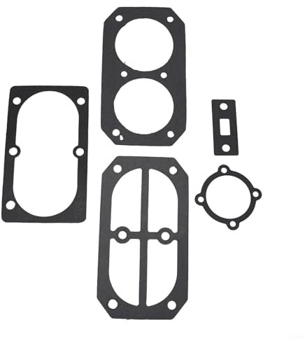 5 in 1 Air Compressor Cylinder Head Base Valve Plate Gaskets Washers Set for 2070 Compressor