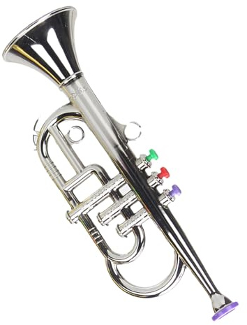 Tromba Musicale Per Bambini | 1*pcs Educativa & Divertente |12x9x34 Cm Strumento A Fiato Ragazzi & Ragazze | Perfetta Attività Genitore-Figlio, Scuola, Casa & Sussidi Didattici Musicali