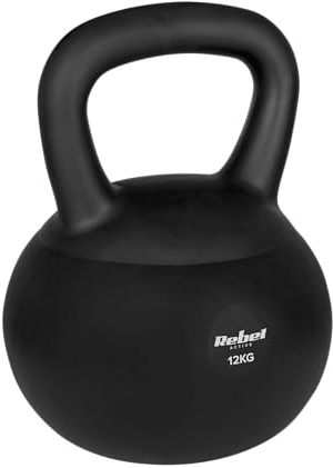 Pesa rusa suave rebelde 12 kg PVC suave seguro y silencioso mancuerna para fitness
