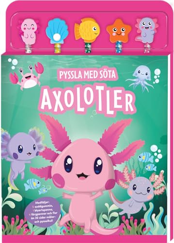 Pyssla med söta axolotler