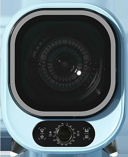 VYUJHNBG Piccola asciugatrice, asciugatrice a condensazione Portatile, asciugatrice ventilata, Mini asciugatrice centrifuga compatta, per Uso su bancone o a Parete