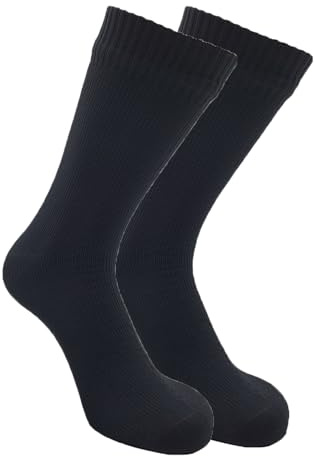 Kadem Ultraleggero | Impermeabile Outdoor Lifestyle Calzini Membrana traspirante Unisex | Attività all'aria aperta, Nero , 43-46
