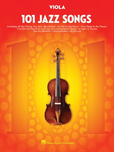 101 Jazz Songs for Viola.