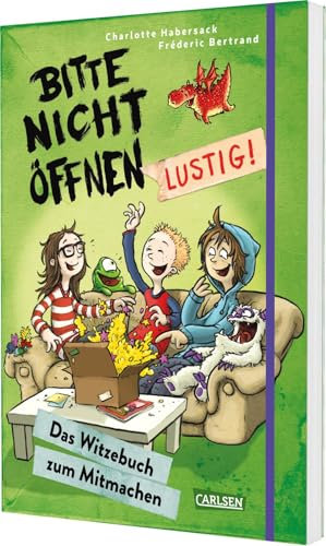 Bitte nicht öffnen: Lustig!: Das Witzebuch zum Mitmachen