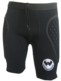 WALTER Pantalones cortos de portero modelo Impact con protecciones laterales, varios colores