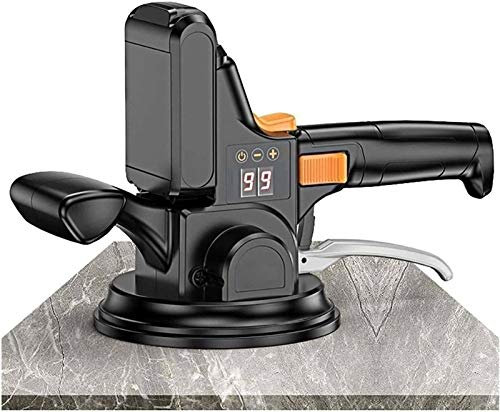 Piastrellista Piastrellista, Strumento Di Installazione A Vibrazione - Martello Per Piastrelle In Gomma - Ventose A Ventose Realizzate 400kg Capacità Di Carico -1× Batteria al litio
