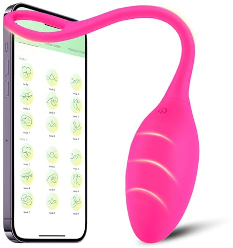 LYAMais Paar teilen Analvibratoren mit APP Fernbedienung Vibrierendes Analplug mit Penisring Butt Plug Analkugel Prostata Stimulator Analplug Sexspielzeug für Männer Paare（Pink）
