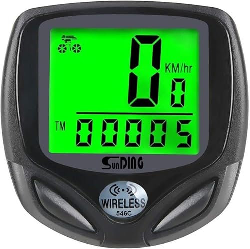 WDX - Computadoras de ciclo inalámbricas inalámbricas para ciclo, sensor de cadencia, velocímetro, velocímetro, bicicleta, computadora, velocímetro, medición de velocidad