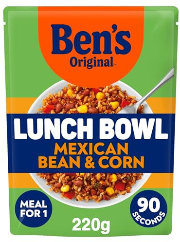 Ben's Original Lunch Bowl Mexican Style Beans & Corn Pouch 220g