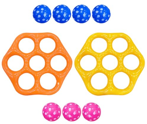 Pool Party Games - Inflatable Cooperative Float Ball Toss Toy,Toss Ring Game Set | Dynamic Floating Challenge For Beach Lake Backyard Party Vacation Family Travel Outdoor