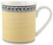 Villeroy und Boch Audun Fleur Kaffeebecher, 300 ml, Höhe: 9,1 cm, Premium Porzellan, Weiß/Bunt