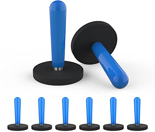 CPROSP 8er Auto Mantagemagnet mit Aufbewahrungbox, Magnethalter Folie Balu, Wrap Gripper Magnethalter mit 2KG Zugkraft der Magnete, Magnete für Wrapping φ42mm*750mm