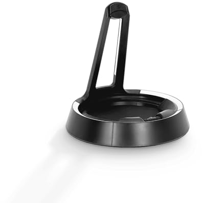 Gravity GS LS A 01 B - Guitar GLOW STAND, A-Form, Gitarren Ständer mit ambienter Beleuchtung, schwarz