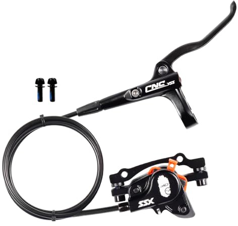 CNCLOL Mountain Bike Hydraulic Disc Brakes, MTB Front Right 800mm/Rear Left 1450mm Hydraulic Brake For Bicycle/Road/Gravel/BMX/Push Bike