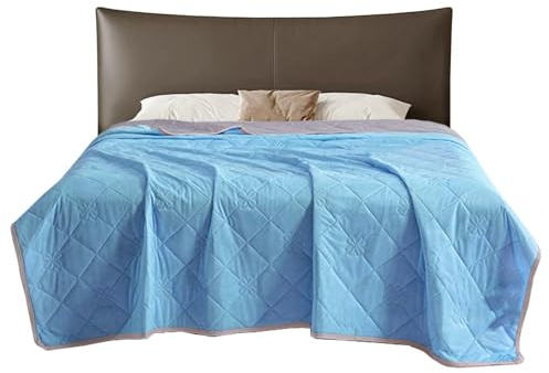 Sleepers Coperta rinfrescante, coperta ghiacciata per chi dorme al caldo, leggera e traspirante, per adulti e bambini, per la sudorazione notturna, per viaggi, dormitorio e campeggio