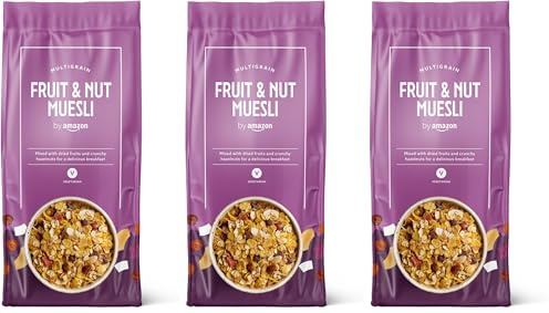 by Amazon Muesli Aux Fruits Et Aux Noix, 750g (Lot de 3)