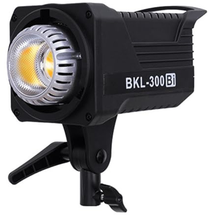 ISKDJBJG Luce Video Bi LED da 300 W, Illuminazione LED Continua con Wireless 2,4 G per Ritratti, Spina UE per Fotografia All'Aperto