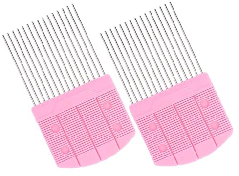 jojofuny 2pcs Paper Quilling Comb Tool Set for DIY Crafts Multi-Function Paper Rolling Knitting Machine and Cardmaking Projects