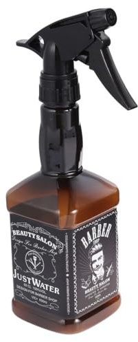 OSALADI Flacone Spray da Barbiere 650 Ml, Spruzzatore D'acqua Grilletto in Plastica Resistente, Bottiglia Spray per Parrucchieri e Irrigazione Domestica, Nebbia Fine per Idratazione