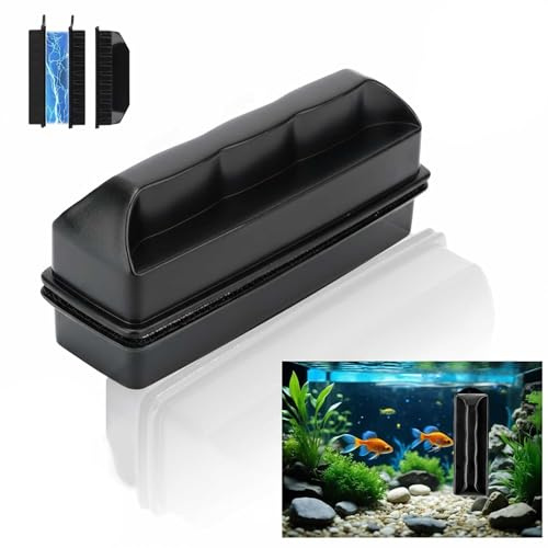 Ignara Magnetic Aquarium Fish Tank Glass Cleaner, Glass Brush Cleaner