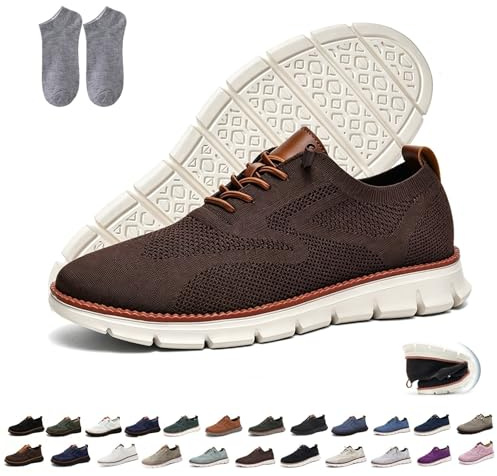 Ultrabekväma ortopediska skor för män och kvinnor, andningsbara slip-on promenadskor i mesh med bred tåbox, lätta halkfria casual sneakers för utomhusbruk, arbete och resor