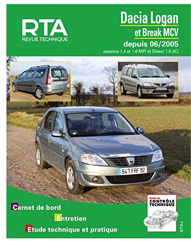 E.T.A.I - Revue Technique Automobile B727.5 - DACIA LOGAN I PHASE 1 et 2 - 2005 à 2012