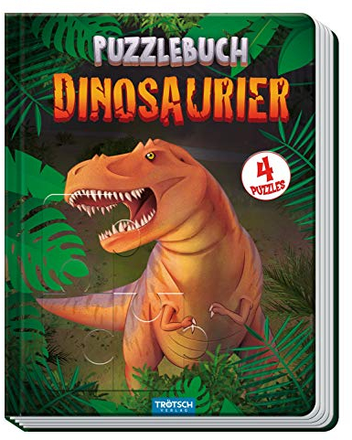 Trötsch Dinosaurier Puzzlebuch: Beschäftigungsbuch Entdeckerbuch Puzzlebuch