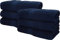 Betz 6 Stück Saunatücher XXL Badetuch Liegetuch Strandlaken Saunahandtuch Premium Frottee 100% Baumwolle Größe 70 x 200 cm Farbe dunkelblau