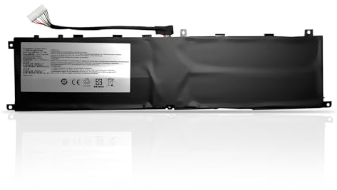 BTY-M6L Laptop-Akku-Ersatz für MSI GS65 GS75 Stealth Thin 8SE 8SF 8SG 8RF 9SD 9SE 9SF 9SG PS63 Modern 8RC P65 Creator 8RD 8RE P75 GS60 Series(15.2V 80.25Wh)