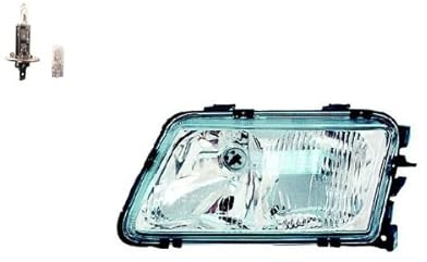 Faro alogeno anteriore per Audi A3 8L 09/96-08/00 Lampadina sinistra