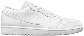 AIR Jordan 1 Low Triple White (2022) 553558-136 Size 46