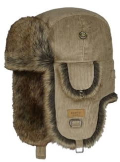 Barts Rib Bomber Beige Trappermütze - One-Size