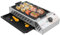 2500w Elektrisch Tischgrill, 220v 50-300°C Einstellbare Temperatur Elektrogrill, Elektro Grill mit Antihaft Teppanyaki Platte, Innen und Außen Nutzbar(54x28x12cm)