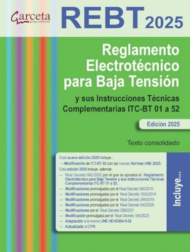REBT 2025. (ELECTRICIDAD)