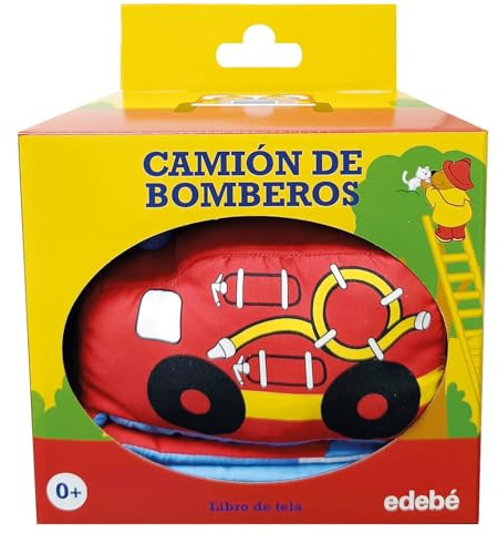 CAMIÓN DE BOMBEROS. LIBRO DE TELA PARA BEBÉS (LIBROS PARA BEBÉS)