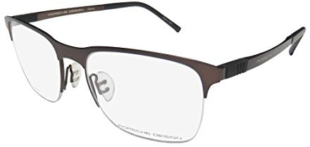 Porsche Design Titan Brillen P8322 D Braun 54-18 - Herren, Braun, 54