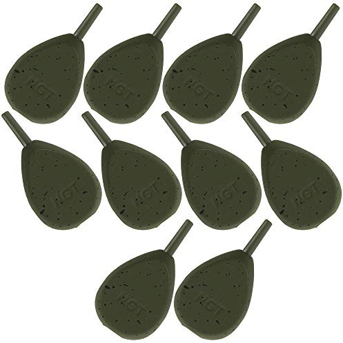 DNA 10x Carp Fishing Casting Ledger Weights 1.5oz 2oz 2.5oz 3oz 3.5oz Inline Style NGT (2)
