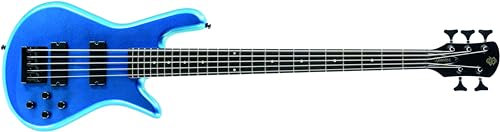 SPECTOR - PERFORMER 5 METALLIC BLUE, Basso Elettrico, Manico Bolt-on, Tastiera 24 Tasti Ebano, Pickup: H/H, Larghezza Capotasto: 46 mm, Colore Metallic Blue.