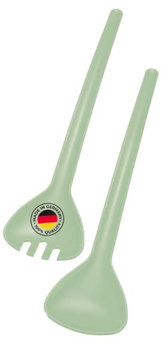 Westmark Posate da Insalata e Servizio, 2 Pezzi, Lunghezza 26.6 cm, Plastica, Tradizionale, Colore Verde Menta, 2090227M