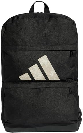 adidas Unisex adulto UNISEX MOTION BACKPACK, Black/Wonder Beige, One size