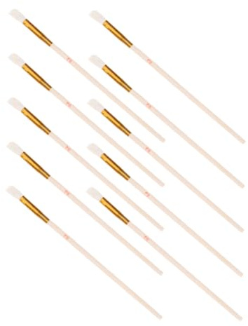 Abaodam 10 pièces Brosse de Pollinisation Douce Laine pour Fruits et Légumes Outil de Pollinisation Uniforme pour Jardin Intérieur et