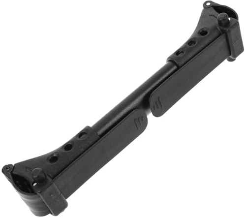 EXAOMBLE Conector para Cochecitos Gemelos de Plástico Negro, Diseño Ligero y Seguro, Longitud Ajustable de 20-25cm, Accesorio Adecuado para Padres Bebés Gemelos