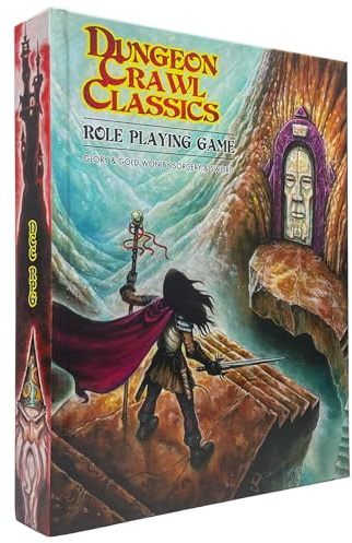 Goodman Games Dungeon Crawl Classics RPG for Adults, Family and Kids 13 Years Old and Up (Hardback, Full Color RPG)