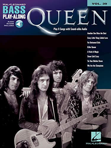 Queen: Access Code included (Hal-Leonard Bass Play-Along, Band 39) (Hal-Leonard Bass Play-Along, 39, Band 39)