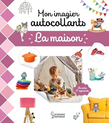 Mon imagier autocollants - La Maison